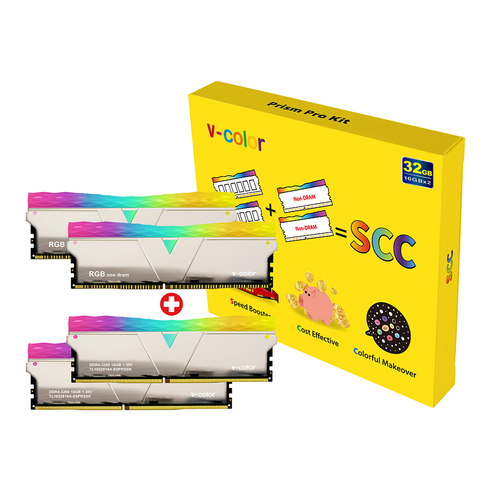 PCメモリーメーカー「v-color」製品取り扱い開始のお知らせ PCメモリーメーカー「v-color」製品取り扱い開始のお知らせ